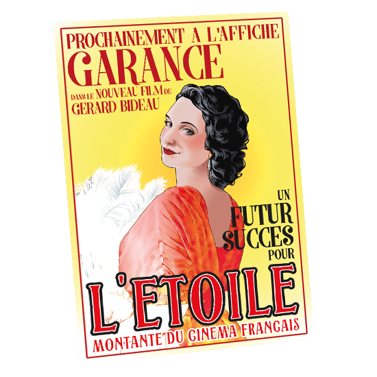 Poster le Mime et l'Etoile Garance