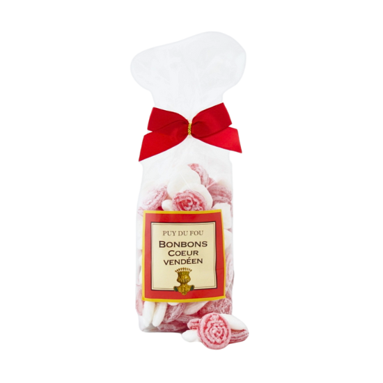 Sachet bonbons coeur vendéen