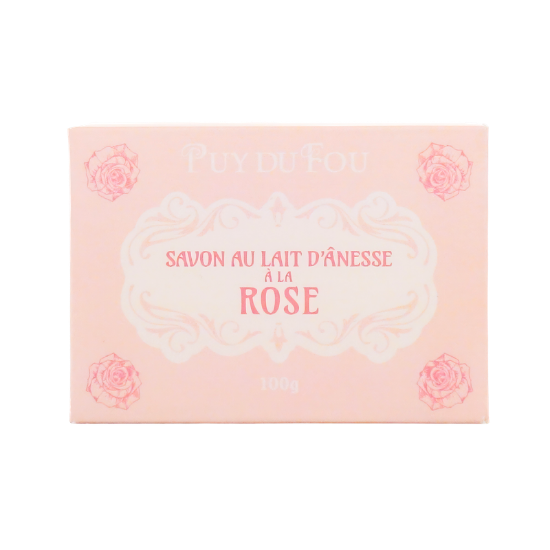 Savon au lait d'ânesse à la rose
