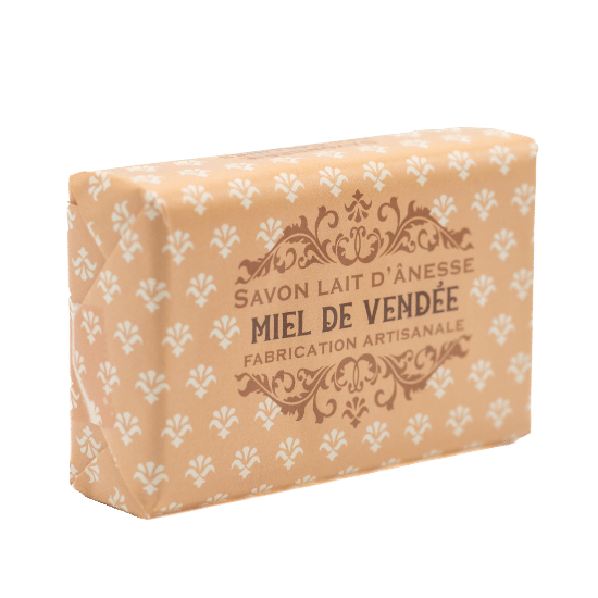 Savon au lait d'ânesse et au miel de Vendée