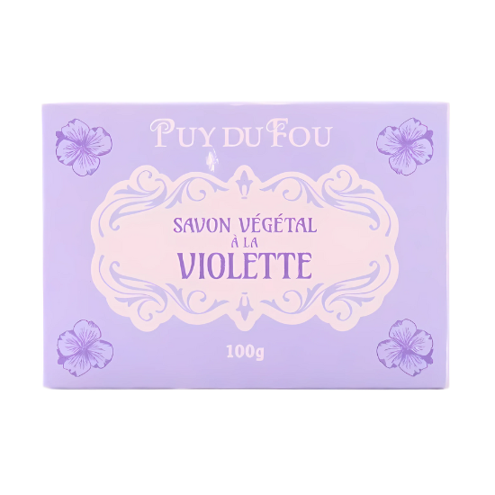 Savon végétal à la violette