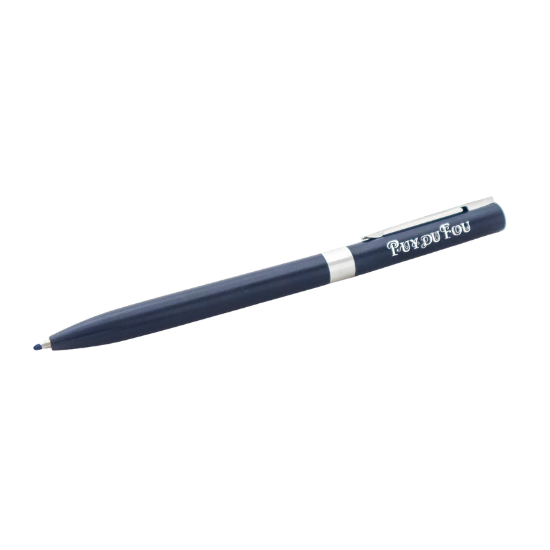 Stylo Puy du Fou 1900 bleu