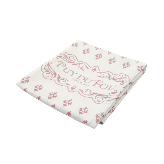 Torchon Puy du Fou 1900 rose
