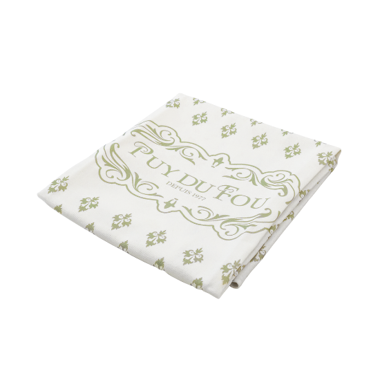 Torchon Puy du Fou 1900 vert