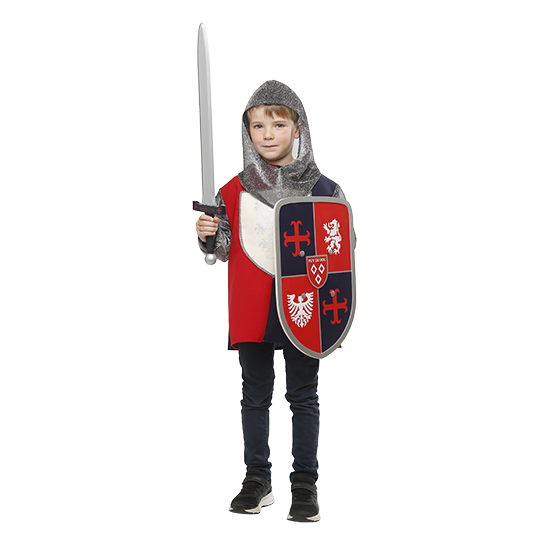 Tunique déguisement de chevalier pour enfant