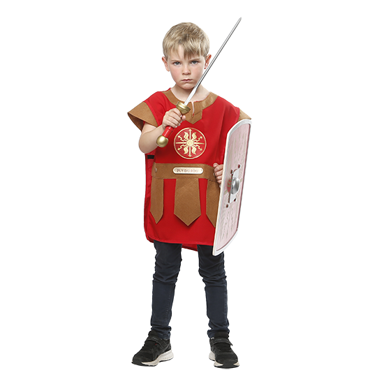 Tunique déguisement romain enfant